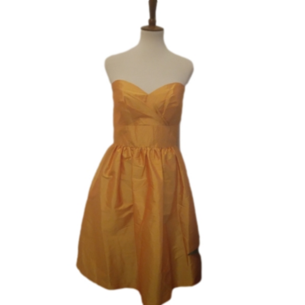 Alfred Sung Shantung Style Strapless Dress ***PLEASE READ DESCRIPTION!!!
